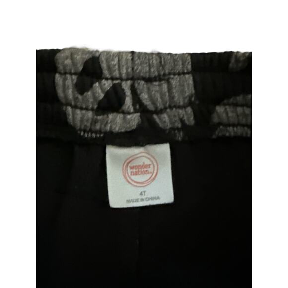 Wonder Nation Kids  Unisex 4T Ghosts 2-piece Sweat Set - Picture 4 of 4